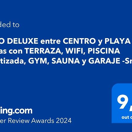 Atico Deluxe Entre Centro Y Playa Salinas Con Terraza, Wifi, Piscina Climatizada, Gym, Sauna Y Garaje -Smart Tv Roquetas de Mar Exteriér fotografie