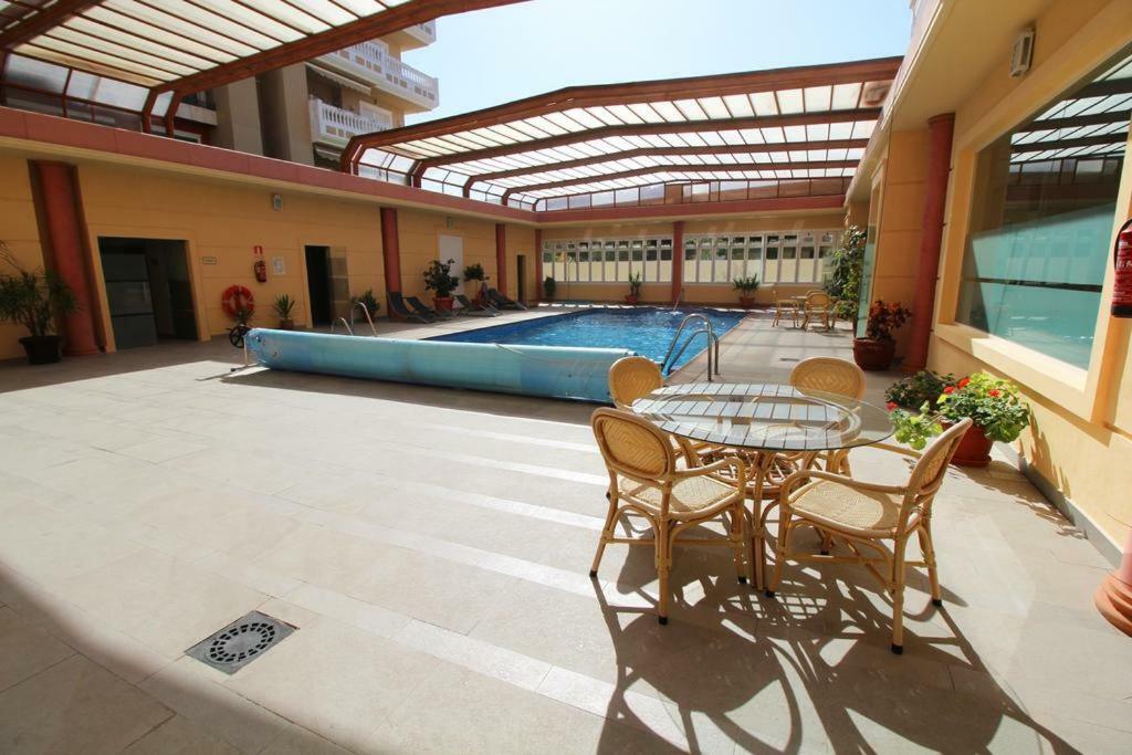 Atico Deluxe Entre Centro Y Playa Salinas Con Terraza, Wifi, Piscina Climatizada, Gym, Sauna Y Garaje -Smart Tv Roquetas de Mar Exteriér fotografie